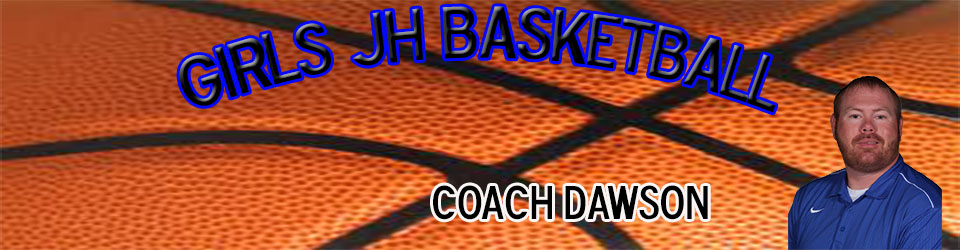Jh Girls basketball banner